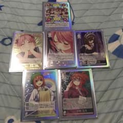 五等分の花嫁カードゲーム　GR6枚セットのサムネイル