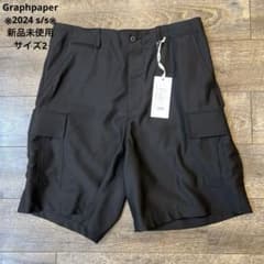 グラフペーパー Wool Cupro Military Cargo Shorts - メルカリ
