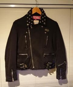 ジュンヤワタナベ×ルイスレザー ライダースジャケットのサムネイル