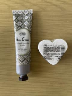 SABON ハンドクリーム パチュリ・ラベンダー・バニラ　化粧石けん付きのサムネイル