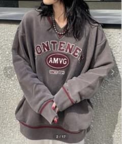 Ameri CONCEPT LOGO EMBROIDERY SWEAT TOP - メルカリ
