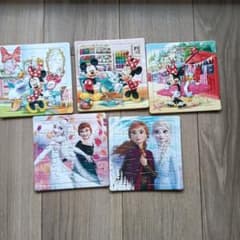 ディズニー 5枚セット　ジグソーパズルのサムネイル