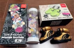 スプラトゥーン フィンガーボード シューズ キーホルダー セットのサムネイル
