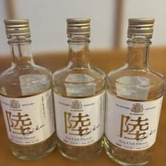 空瓶】 キリン 陸 Riku ウイスキー 500ml 3本セット - メルカリ