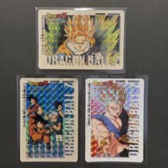 ひ*ろ様 ○ 当時品○ドラゴンボールZ PPカードパート25 3枚セット