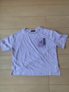 Lovetoxic 半袖Tシャツ ラベンダー チェリー刺繍