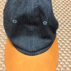 ues レザーデニムキャップのサムネイル