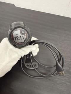☆人気GPS☆Garmin Instinct2X充電ケーブル付 動作品 - メルカリ