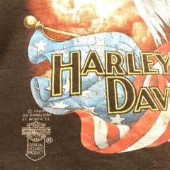 80's vintage harley davidson sweatのサムネイル