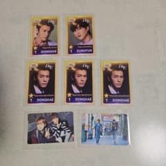 SUPER JUNIOR D&E ドンヘ ウニョク トレカ 7枚セットのサムネイル
