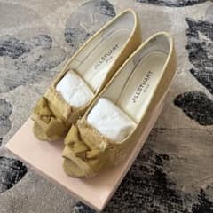 値下げ交渉アリ！JILL STUART イエローリボンパンプスのサムネイル