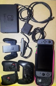 Nintendo Switch 本体 セット プロコン、ホリ連射コン付き - メルカリ