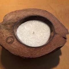 ヤシの実ココナツキャンドルのサムネイル