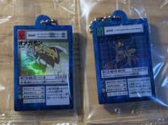 デジタルモンスター カードゲーム アクリルチャーム オメガモン ディアボロモンのサムネイル
