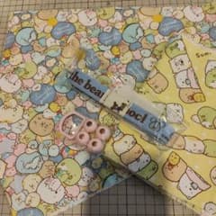 すみっコぐらし　はぎれ　くまのがっこう　ゴムのサムネイル