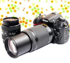 ニコン Nikon D7000☆スマホに転送可♪☆ダブルレンズ☆本格一眼 