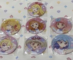 DMMスクラッチ アイカツ！Cheers 缶バッジ (全7種) 7種セットのサムネイル