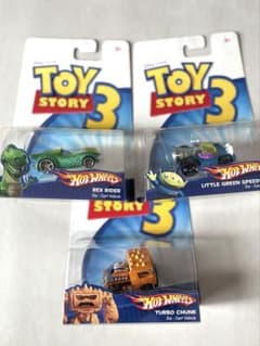 Toy Story 3 Hot Wheels ミニカー 3点セットのサムネイル