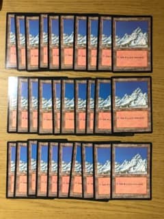 アイスエイジの冠雪の山/Snow-Covered Mountain 30枚ICE - メルカリ