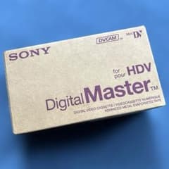 【新品】SONY ミニHDV/DVCAMテープ DigitalMasterのサムネイル