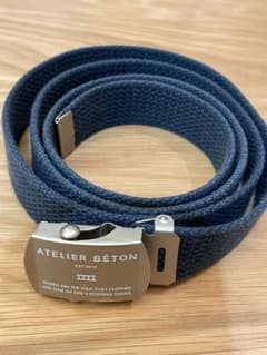 ATELIER BÉTON ガチャベルト ネイビーのサムネイル