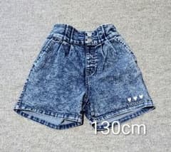 VIVIAN BLUE デニム ハーフパンツ 130cmのサムネイル