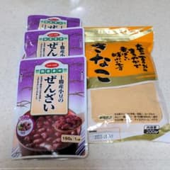 ぜんざい・きな粉　詰め合わせのサムネイル