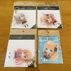 Charlotte 샬롯 아크릴 메가키링 큰키링