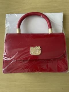 【新品、未開封】ハローキティ　持ち手付きロングストラップショルダープレートバッグ