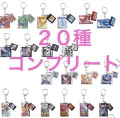 ポケモン 20種 パッケージ＆カートリッジキーホルダー コンプリート 30