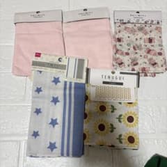 手ぬぐい 手ぬぐい風タオル 5枚セット まとめ売りのサムネイル