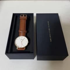 Daniel Wellington 腕時計 ホワイト/ブラウンのサムネイル