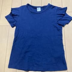 130サイズ　袖フリル　Tシャツのサムネイル
