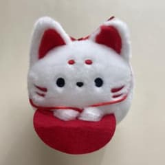 ふんわりころころきつね ぬいぐるみのサムネイル