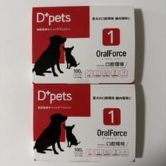 オーラルフォースワンD+pets OralForce 100g 2箱 - メルカリ