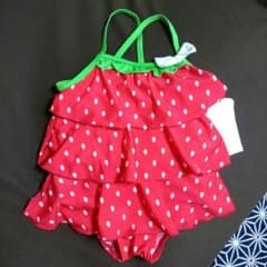 【新品、未使用品 】女の子 水着 90cmのサムネイル