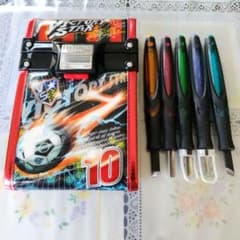 【右利き用】彫刻刀5本セット サッカーケース付きのサムネイル