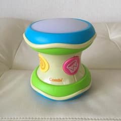 美品 コンビ 光るにぎやかドラムのサムネイル