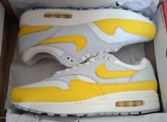 希少カラー・未使用品 Nike Air Max 1 ホワイト/ブライトイエロー 