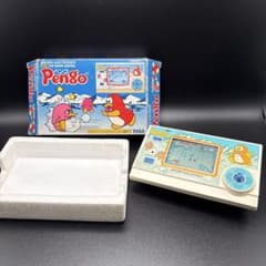 【完動品】バンダイ ペンゴ 携帯ゲーム機 本体 箱付きのサムネイル