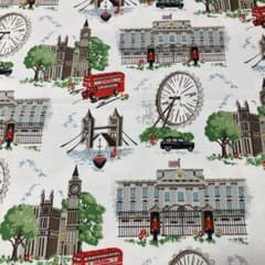 キャスキッドソン生地　帆布生地　ロンドンビューのサムネイル
