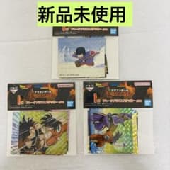이치 반 쿠지 드래곤 볼 I 상 플레이크 프리즘 스티커 3 점 세트
