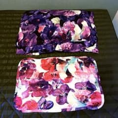 dailic 肌掛け キルトケット ピローパット 枕カバー 花柄 フラワーのサムネイル