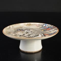 中国 大清光緒年製 粉彩山水文 高足盤 N R6782E - メルカリ