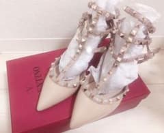 らーちゃん様専用♡ ヴァレンティノ VALENTINO スタッズパンプスのサムネイル