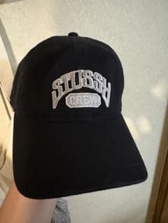 STUSSY CREW キャップ ブラックのサムネイル