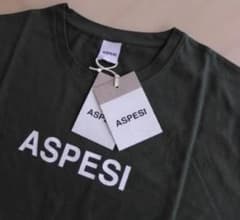 新品 ASPESI アスペジ Tシャツ ダークグリーン サイズM - メルカリ