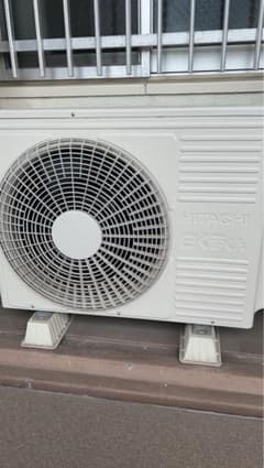 日立エアコン　白くまくん　室外機　動作確認できません　※別投稿の室内機と同時に 日立エアコン 白くまくん 室外機 動作確認できません ※別投稿の室内機