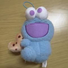 【新品】セサミストリート ハートだっこマスコット ぬいぐるみ クッキーモンスター