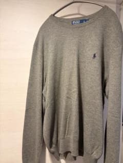 Polo by Ralph Lauren グレー ニットセーター LLのサムネイル